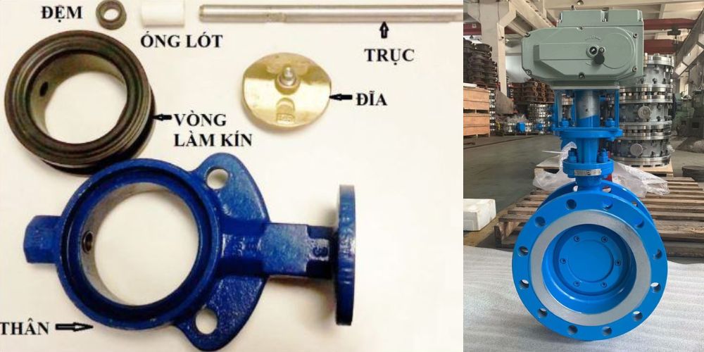 Van bướm điện 380V 3 Pha