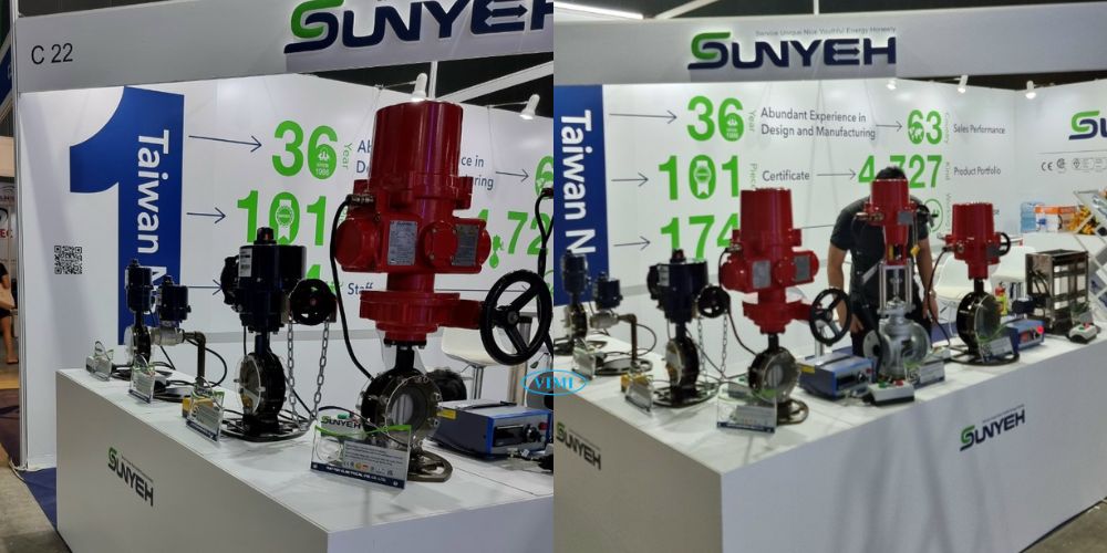 van bướm điện SunYeh