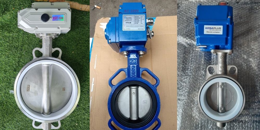 van bướm điều khiển điện 220v