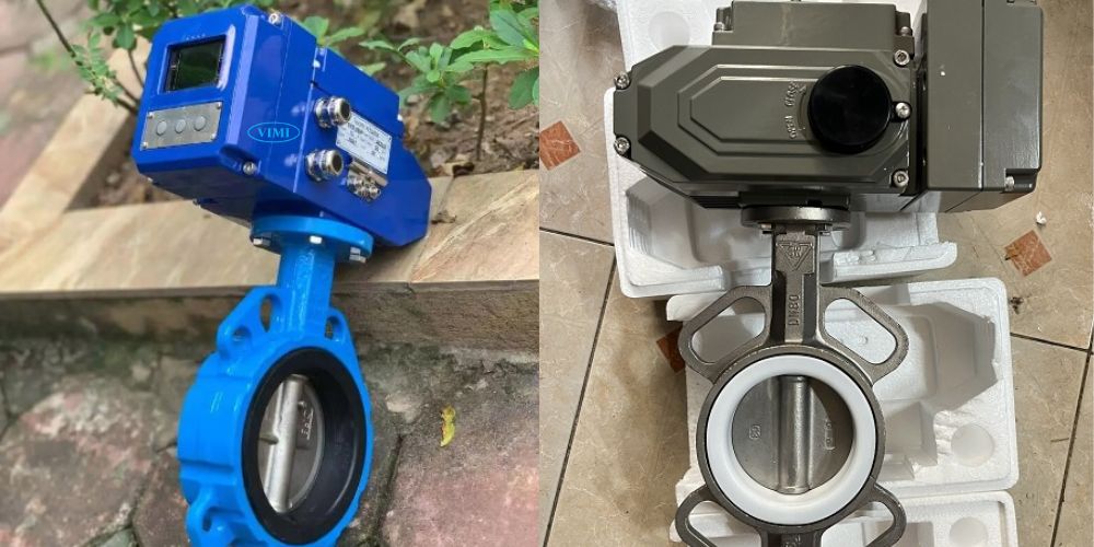 van bướm điều khiển điện tuyến tính