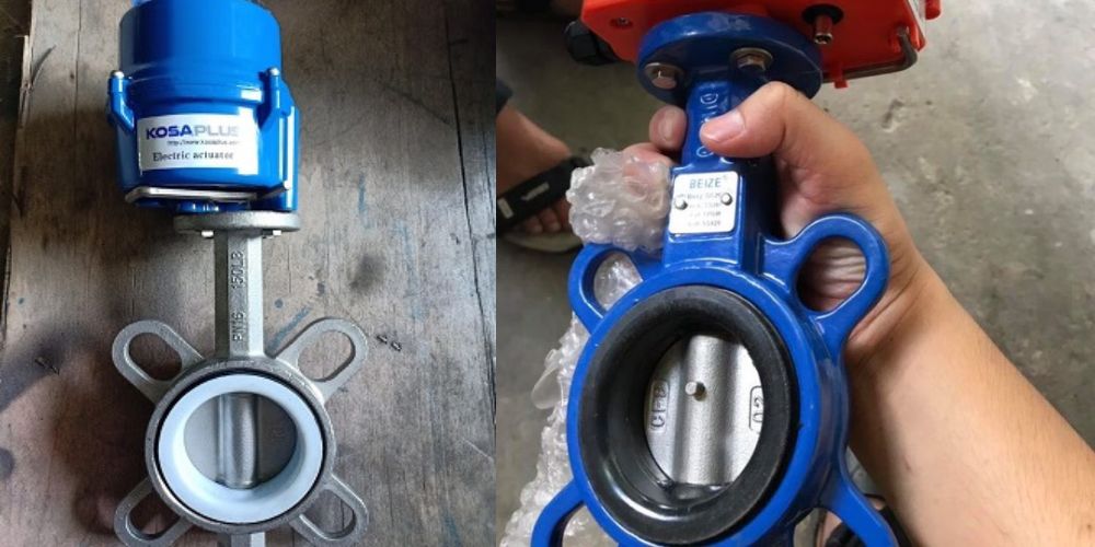 van bướm điều khiển điện tai bích