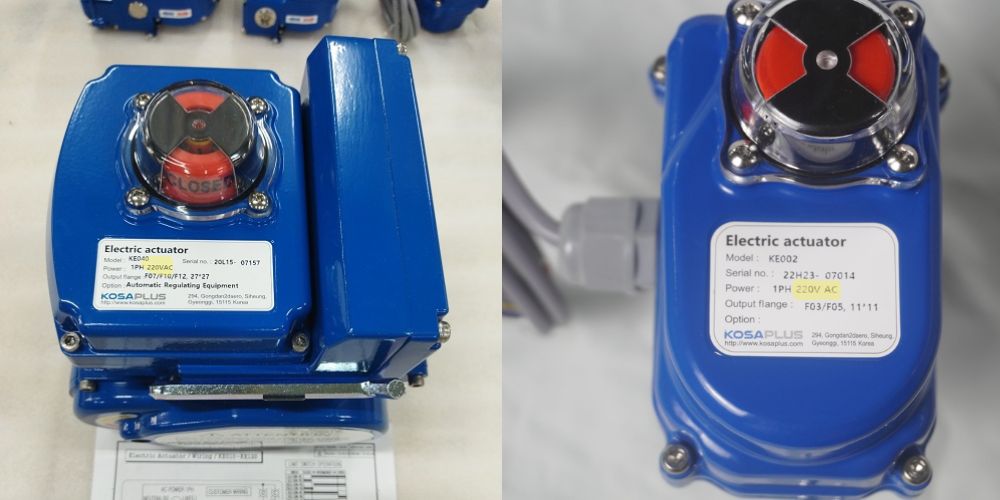 van bướm điều khiển điện Kosaplus