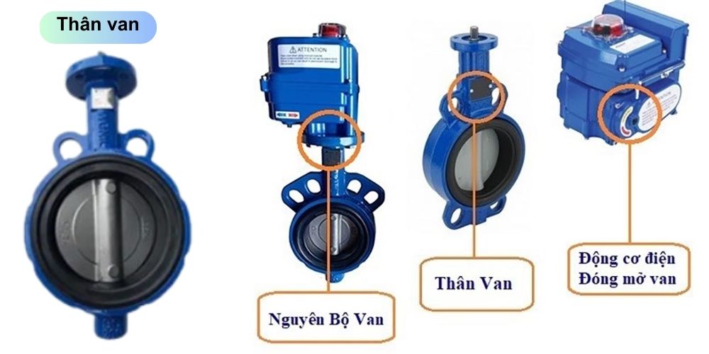 van bướm điều khiển điện Kosaplus