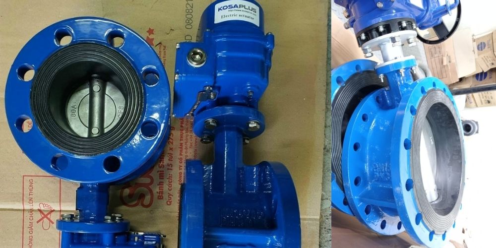 van bướm điều khiển điện Kosaplus