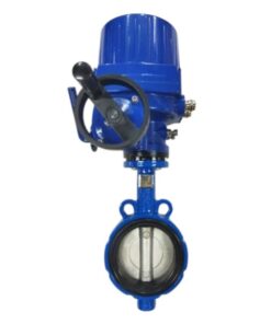 Van bướm điều khiển điện tay quay