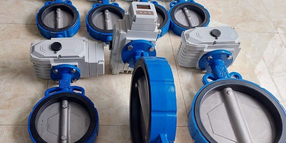 van bướm điều khiển điện tuyến tính