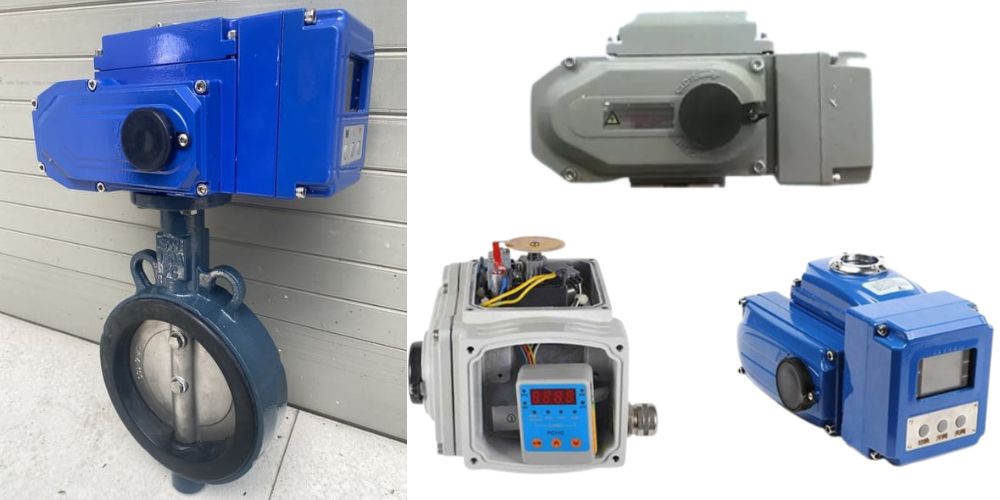 van bướm điều khiển điện tuyến tính