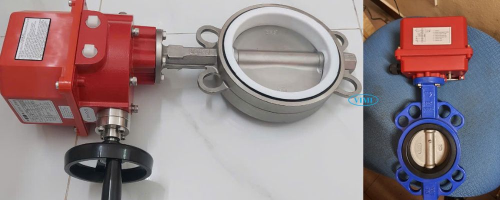 Van bướm điều khiển điện Unid