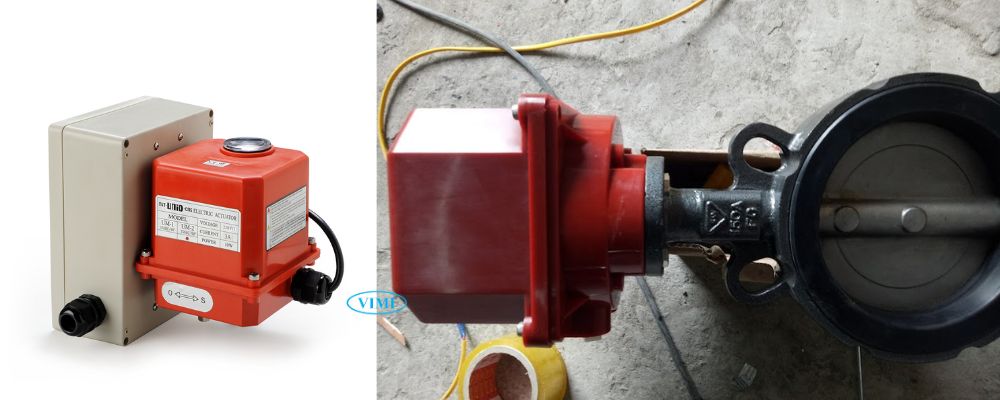 Van bướm điều khiển điện Unid