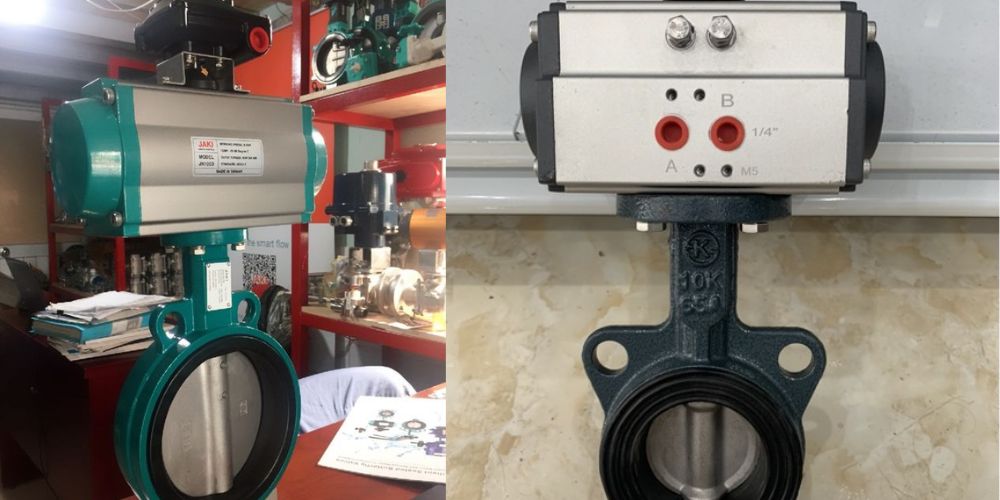 van bướm điều khiển khí nén đồng bộ nhà sản xuất