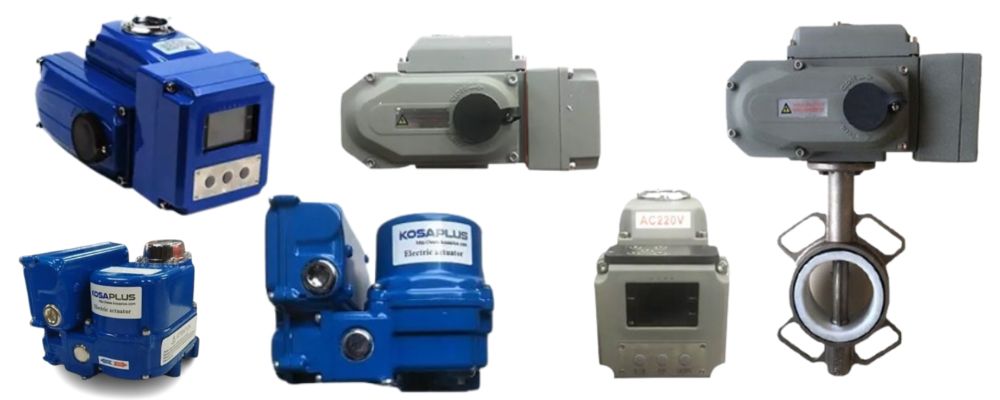 van bướm inox điều khiển điện