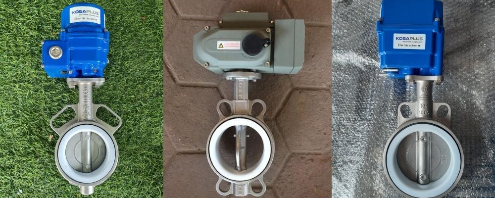 van bướm inox điều khiển điện