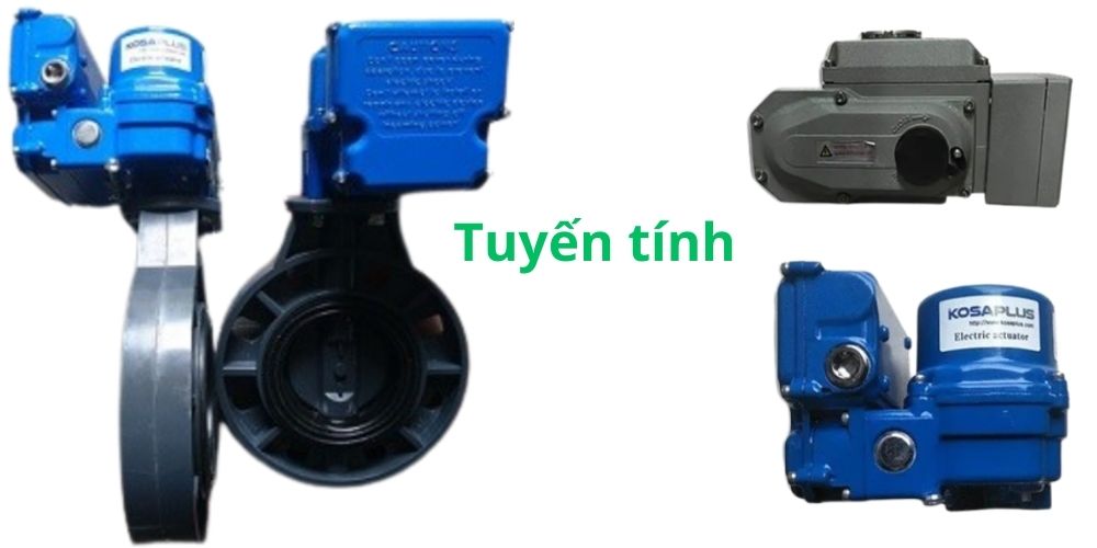 Van bướm nhựa điều khiển điện van bướm nhựa điều khiển điện