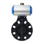 van bướm nhựa điều khiển khí nén