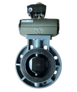 van bướm nhựa điều khiển khí nén