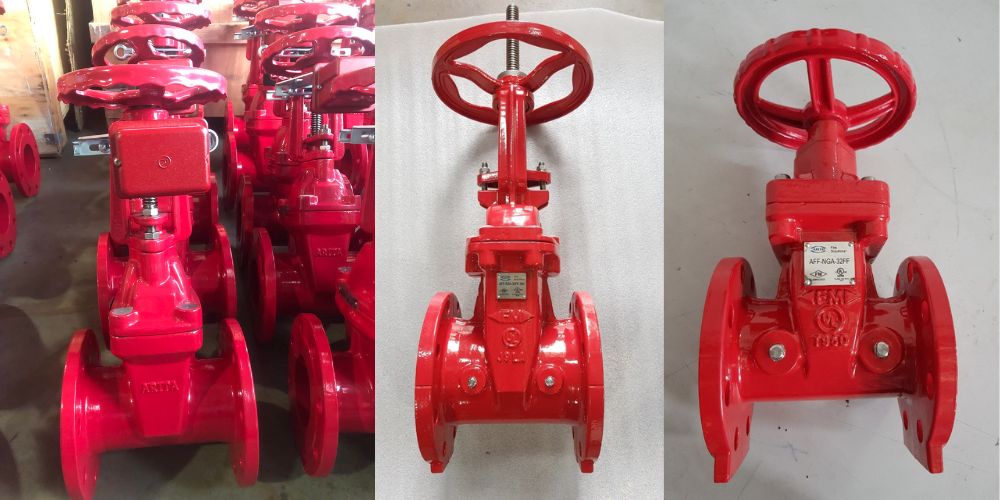 Van cổng DN100 van cổng dn100 arita