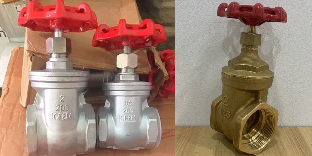 Van cổng DN50 van cổng dn50 nối ren