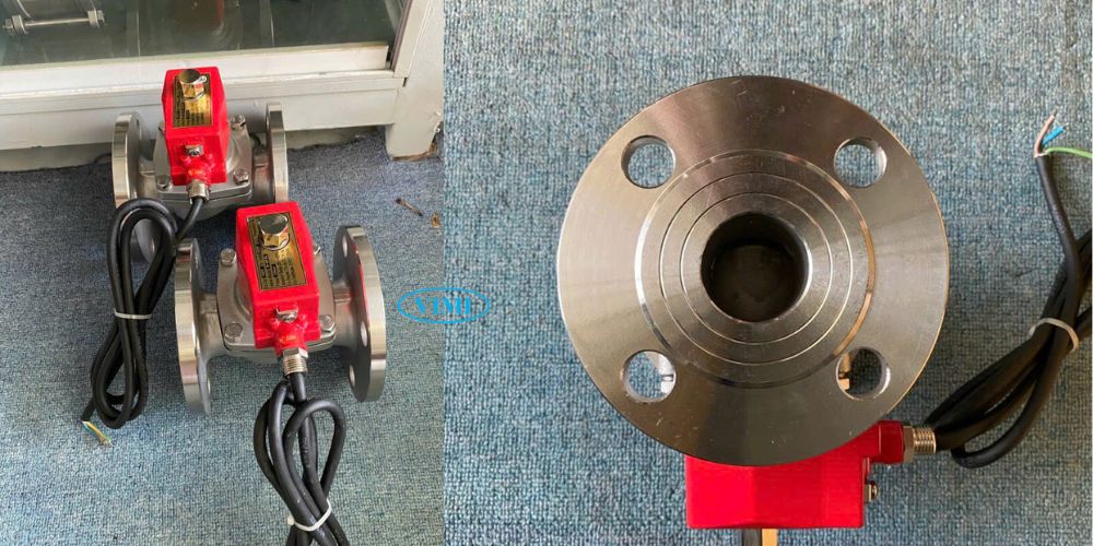 Van điện từ mặt bích inox van điện từ mặt bích inox