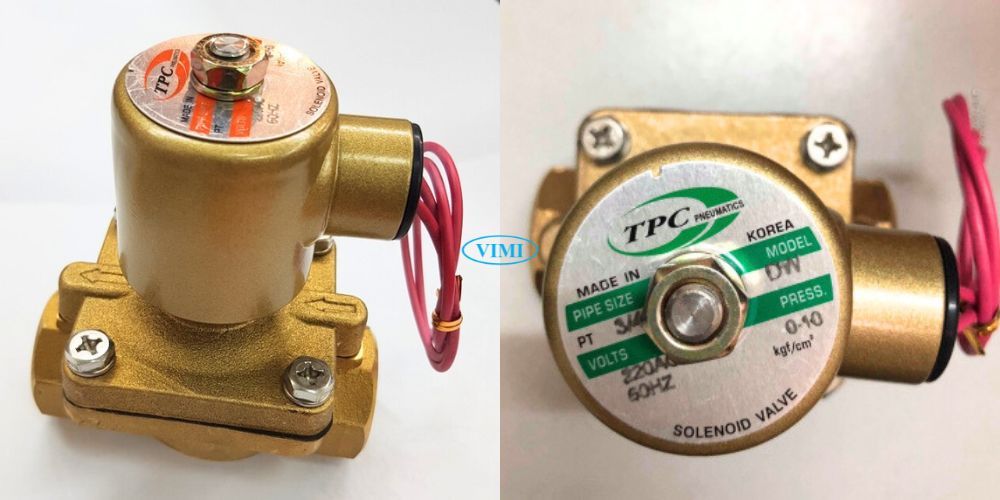 van điện từ nước nhãn hiệu tpc