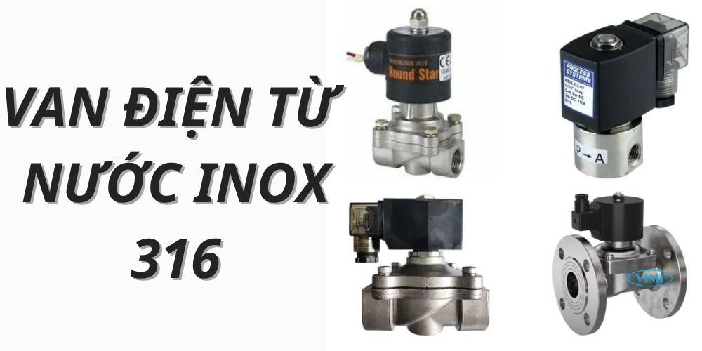 van điện từ nước inox 316