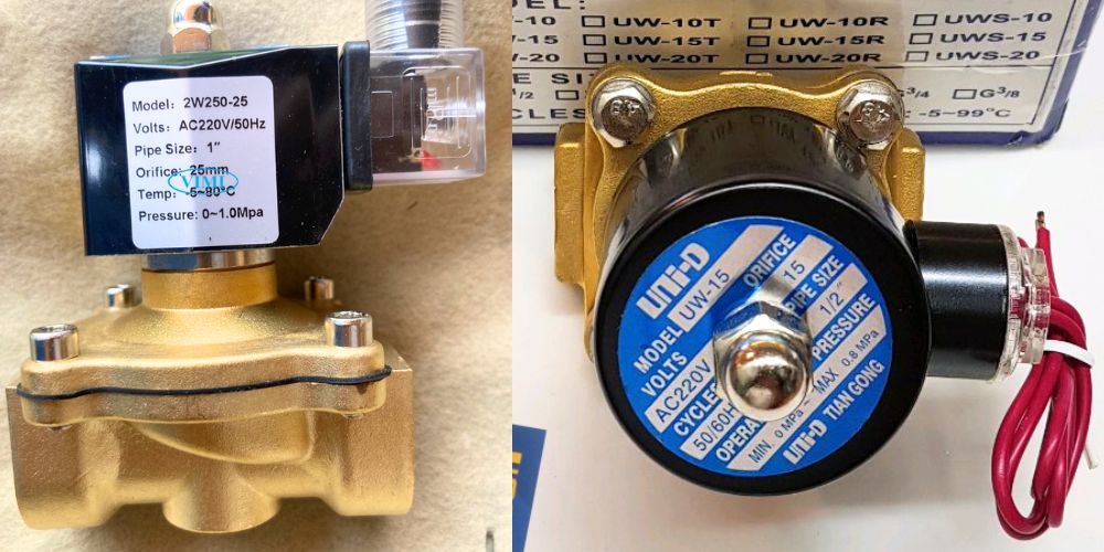 van điện từ nước điện áp 220v