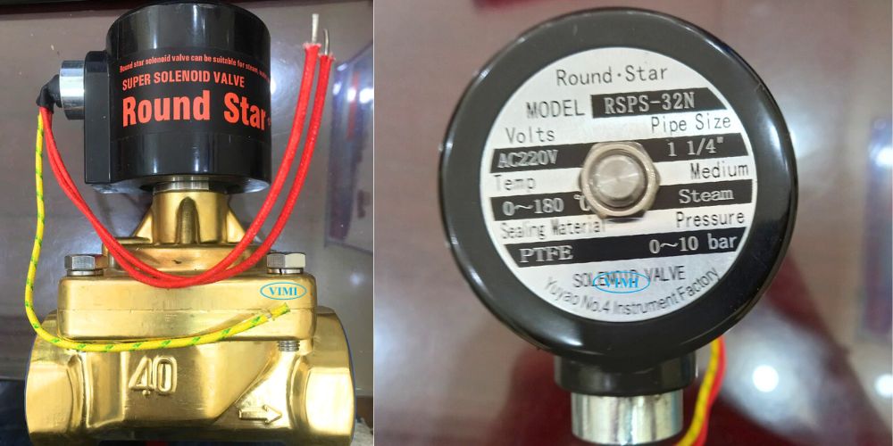 van điện từ nước nhãn hiệu roundstar