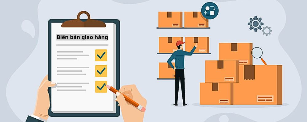 biên bản giao nhận hàng hóa