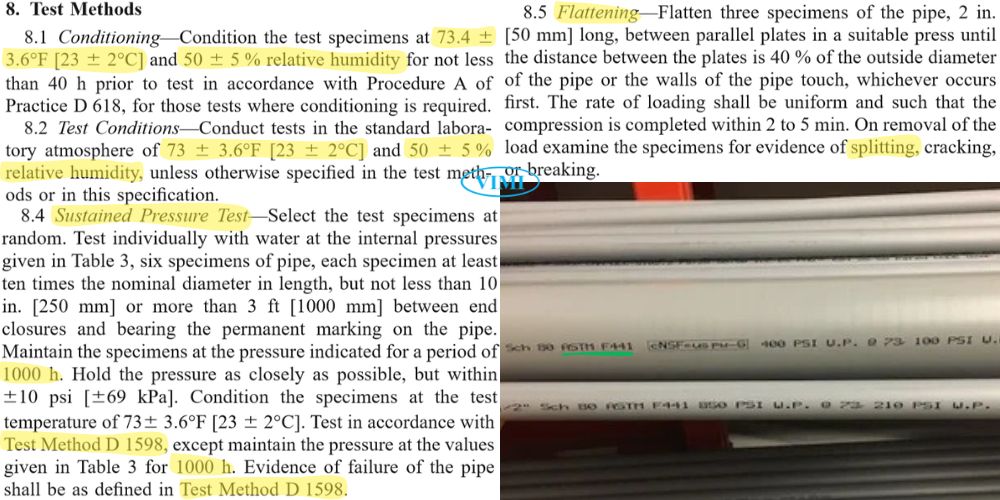 ASTM F441 | Tiêu chuẩn Mỹ về ống và phụ kiện cPVC astm f441 cpvc