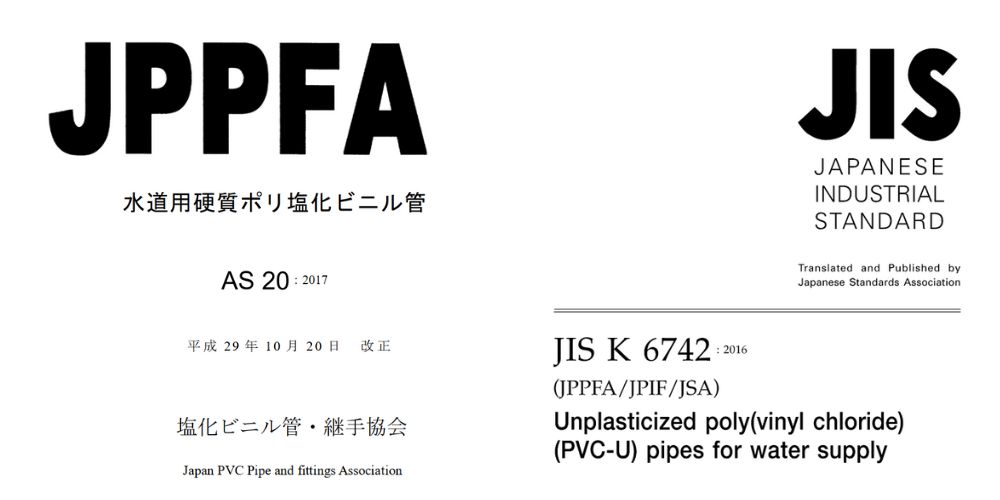 tiêu chuẩn ống nhựa pvc