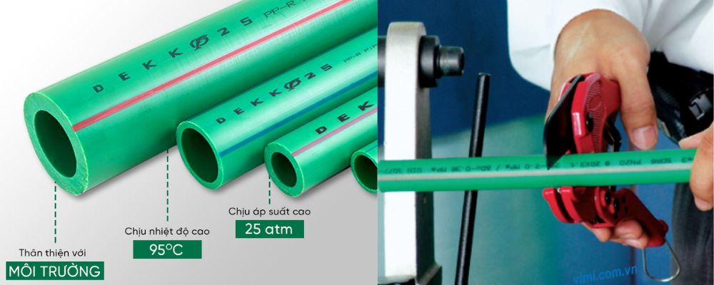 chủng loại ống ppr dekko