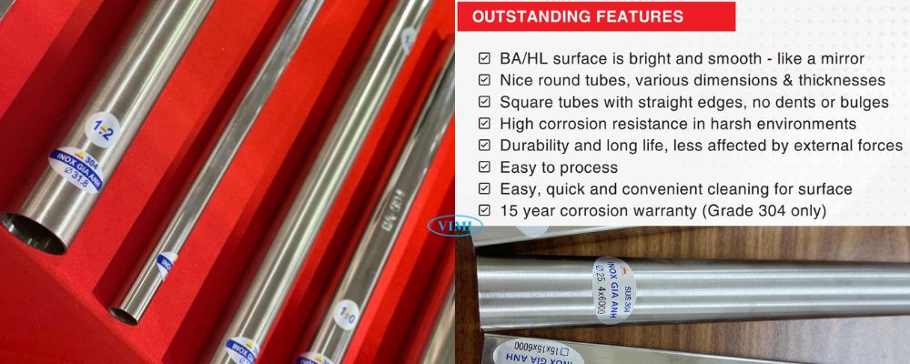 Giới thiệu về ống hàn inox Gia Anh