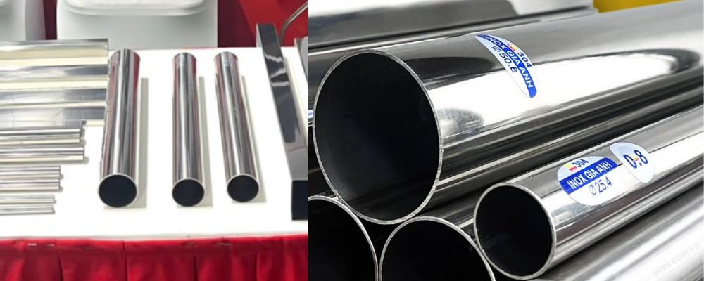 Thông số của ống hàn Gia Anh công nghiệp