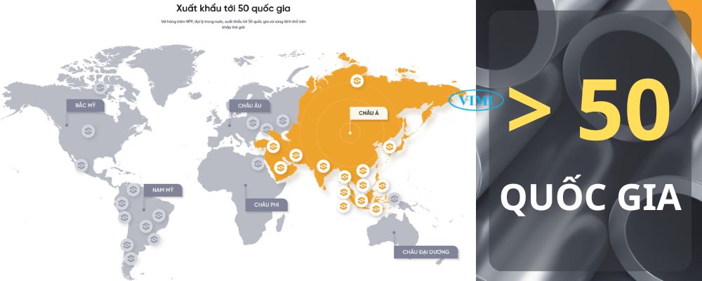 hệ thống phân phối ống inox sơn hà