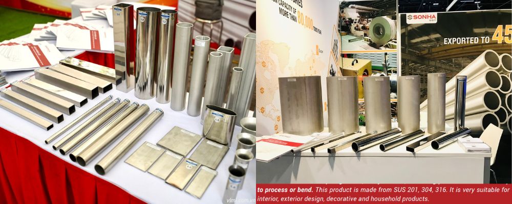 mác vật liệu chế tạo ống sơn hà