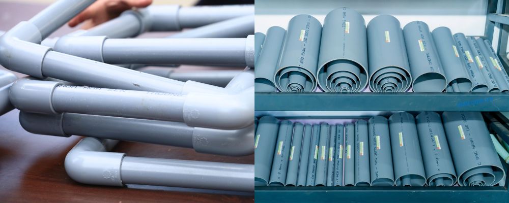 ống nhựa hoa sen upvc