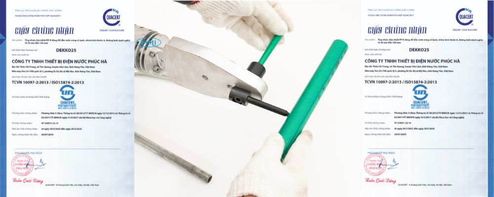 tiêu chuẩn của ống ppr dekko