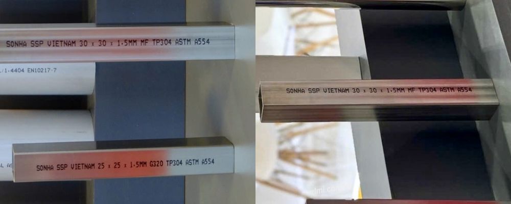 tiêu chuẩn vật liệu của hộp inox trang trí sơn hà