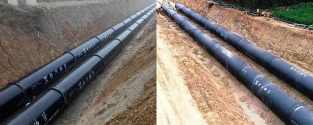 Ống gang cầu Xinxing nối kiểu XT2 ứng dụng của ống gang cầu xinxing nối kiểu xt2