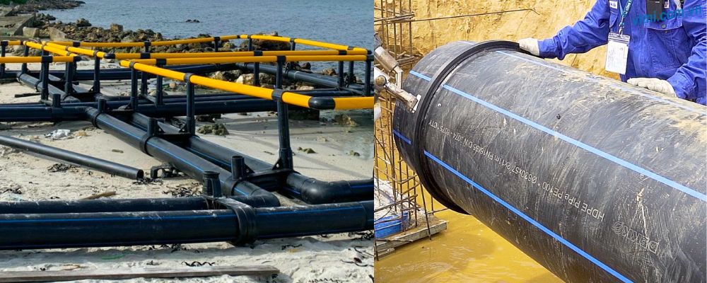 ứng dụng của ống hdpe dekko