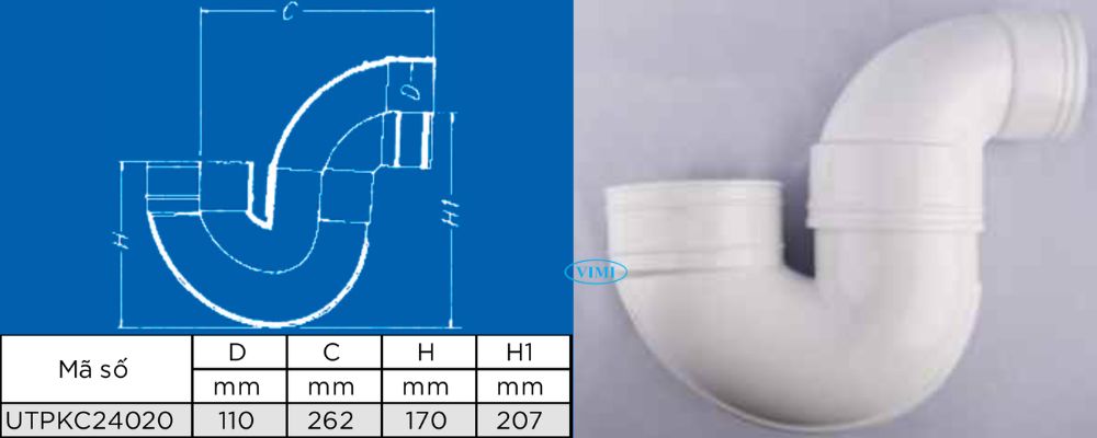 Con thỏ ống thoát uPVC GS bản vẽ con thỏ ống thoát upvc gs p 4 inch 3 inch