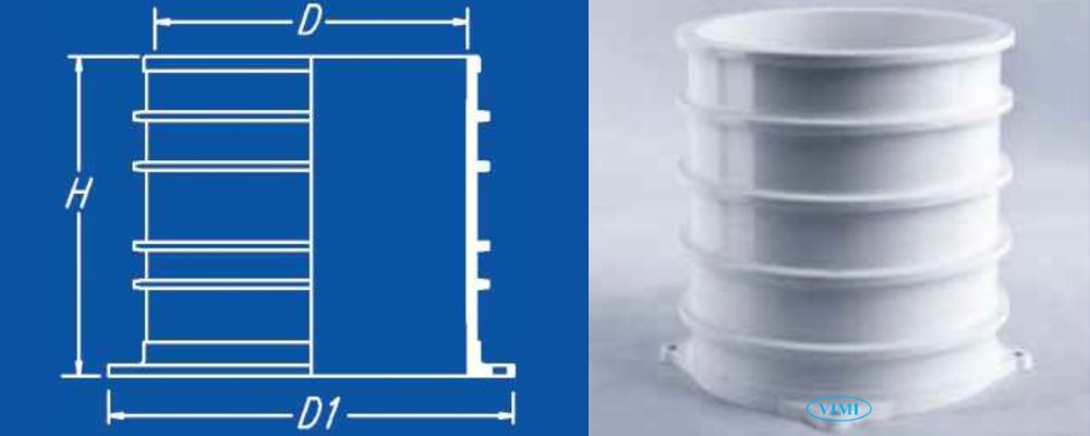 Nối ống thoát uPVC GS bản vẽ nối ống thoát upvc gs chờ xuyên sàn 2 lớp loại góc