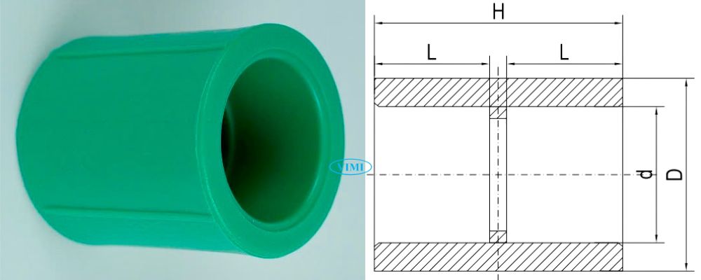 bản vẽ nối ppr gs