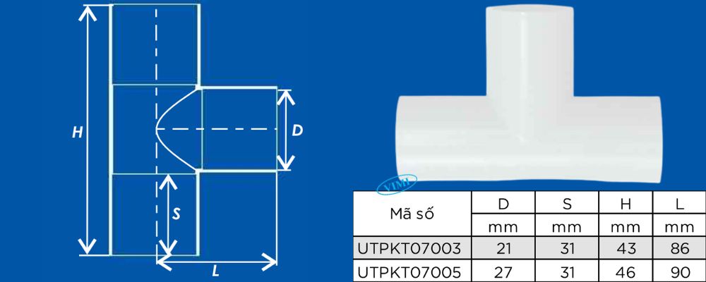 Tê ống thoát nước uPVC GS bản vẽ tê ống thoát nước upvc gs 90 độ