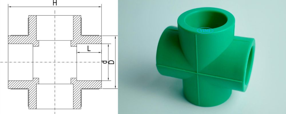 bản vẽ tứ thông ppr gs đều