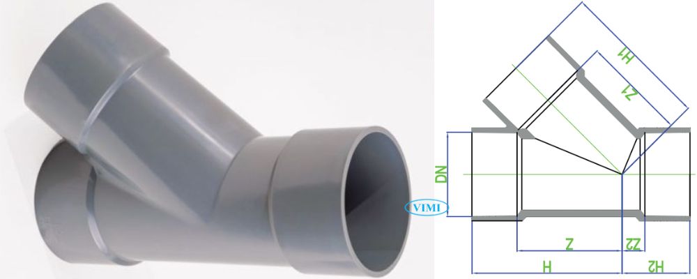 bản vẽ u upvc dekko hệ mét