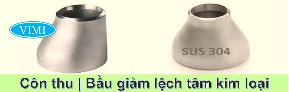 bầu giảm lệch tâm kim loại