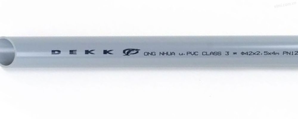 cấp áp suất của ống upvc dekko hệ inch