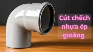 cút chếch nhựa ép gioăng
