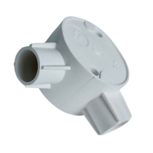 hộp chia ống dây điện pvc gs 2 ngã vuông cao
