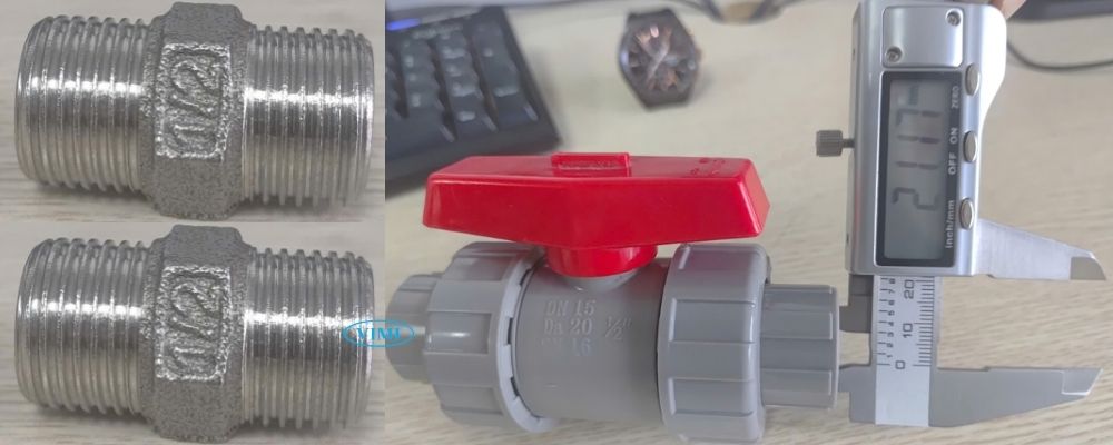 kép inox 21 và kép inox 15